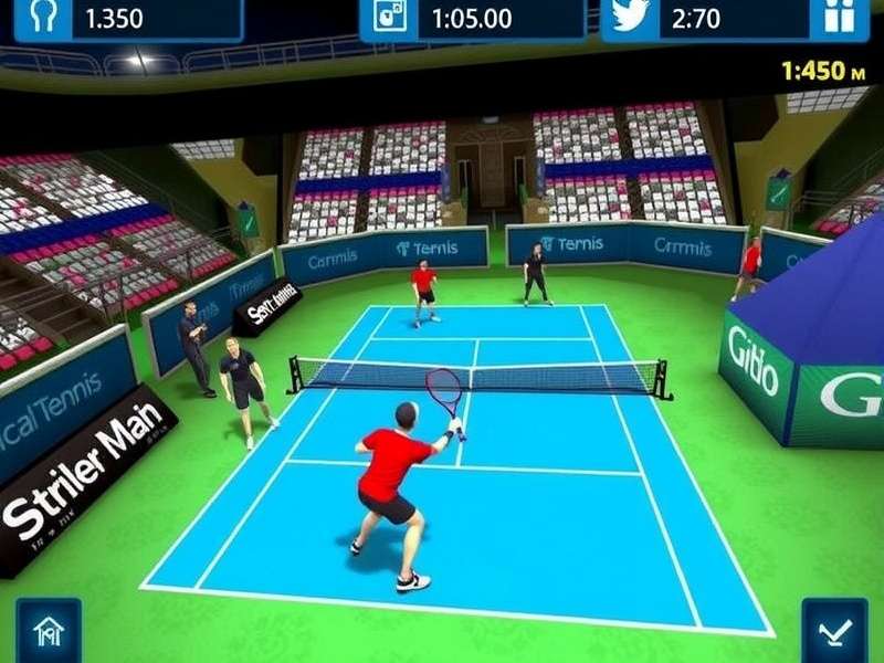 Tennis Titan Masters Gameplay Screenshot